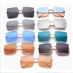 Sunglasses Manufacturer - Square Rimless Lightweight UV400 Frameless Unisex