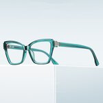 Optical Frames for Women Manufacturer - Cat Eye TR90 Propionic Acid Pin Metal Frame