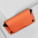 Car Visor Storage Bag Manufacturer - Multi-functional Leather Clip Holder for Eyeglasses