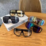 Sports Sunglasses for Women Manufacturer - UV400 One Piece Large Frame Windproof for Skiing Cycling