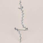 Fashion Bracelets Manufacturer - Rhinestone Plant Silver Jewelry Bangles Charm Bracelets for Women