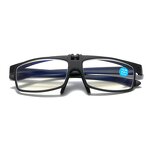 Reading Glasses Manufacturer - Portable Flip up Lenses Square Frame HD Optical