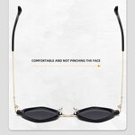 Retro Sunglasses Manufacturer - UV400 Diamond Metal Frame for Women Outdoor