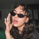 Sunglasses for Women Manufacturer - UV400 Premium Oval Metal Half Frame High Definition