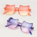 Kids Sunglasses Manufacturer - Kitten Frame UV Protection Cute in Black and Pink