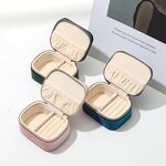 Jewelry Box Manufacturer - Velvet Mini Portable Storage Travelling Packaging & Custom Logo