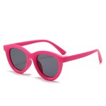 Baby Sunglasses Manufacturer - Multicolor Round Frame Anti Ultraviolet Trendy Cute