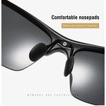 Sports Sunglasses for Women Manufacturer - Semi Rimless Polarized for Outdoor Cycling Running