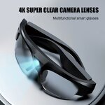 Smart Sunglasses Manufacturer - BT 128G Memory 4K HD Camera Driving Record Music Wireless Call