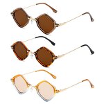 Retro Sunglasses Manufacturer - UV400 Diamond Metal Frame for Women Outdoor