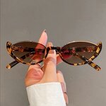 Sunglasses for Women Manufacturer - UV400 Premium Oval Metal Half Frame High Definition