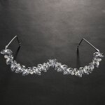 Eyeglasses Frames Manufacturer - Full of Diamonds Rhinestone Simple Design Luxury Fashion Jewelry