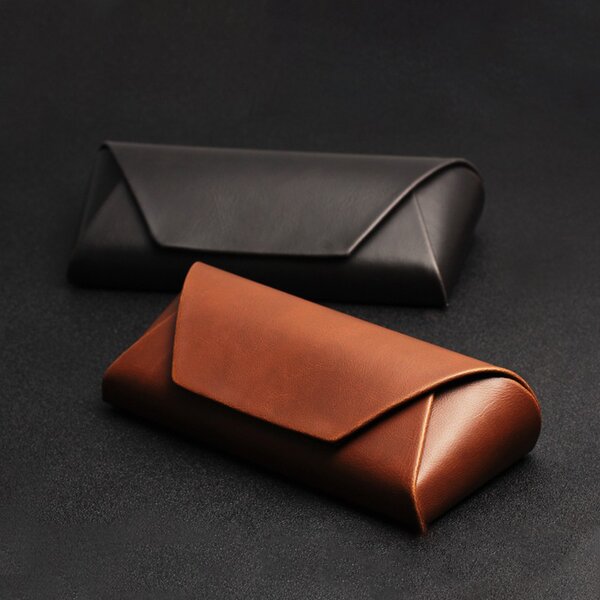 Sunglasses Case Manufacturer - PU Leather Magnetic Flip Packing Box & Custom Logo