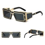 Sunglasses Manufacturer - Square Frame Future Technology Y2K Design & Custom Logo
