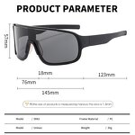 Sports Sunglasses for Women Manufacturer - UV400 One Piece Large Frame Windproof for Skiing Cycling