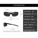 Sports Sunglasses Manufacturer - UV400 Half Rimless TR90 Frame Square Polarized & Custom Logo