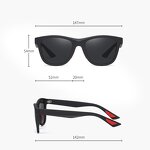 Sunglasses Manufacturer - Square TR90 Frame Polarized for Outdoor Sports & Customizable Logo