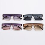 Sunglasses Manufacturer - Windproof Metal Frames Square Oversized Vintage PC TR90 Lens