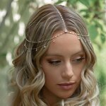 Wedding Headdress Manufacturer - Rhinestone Pendant Bridal Hair Fashion Jewelry Simple Design