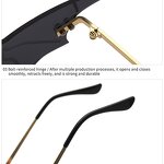 Eyeglasses Frames Manufacturer - Bat Rimless Decorative for Holiday Party Fun Props