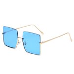 Sunglasses Manufacturer - Square Rimless Lightweight UV400 Frameless Unisex