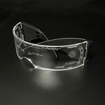 Party Glasses Manufacturer - LED Transparent Screen Punk Style Electronic Dynamic Effect Night Vision Luminous