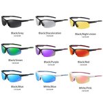 Sports Sunglasses Manufacturer - UV400 Half Rimless TR90 Frame Square Polarized & Custom Logo
