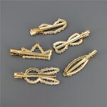 Hair Clip for Women - Manufacturer with Geometric Rabbit Heart Crown Waterdrop Shape & Pearl