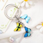 Enamel Butterfly Keychain - Manufacturer with INS Style