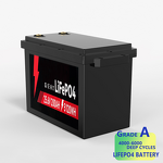 LiFePO4 Battery Manufacturer - Lusen 25.6V 100ah 200ah 314ah 400ah Liquid 4-Cell Golf Cart 6000 Cycles