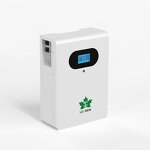 Wall-Mounted Home Battery Manufacturer - Lusen 51.2V Lithium Ion Hybrid/Off-Grid Smart BMS CAN Communication 5-10kW 100Ah-300Ah