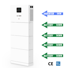 Lithium Iron Phosphate Battery Manufacturer - Lusen Split 15KWh Stackable BMS CAN 51.2V 200Ah IP65 Protection Hybrid Grid