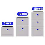 Lithium Iron Phosphate Battery Manufacturer - 15KWh Split Stackable Rechargeable 51.2V 300Ah Home Solar Storage Backup IP65