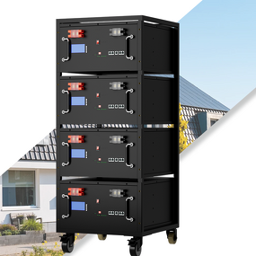 Home Energy Storage Manufacturer - Lusen 48V 5KWH-15KWH 6000-Cycle LiFePO4 Solid State Battery 200AH BMS Rack-Mount