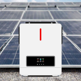 Solar String Inverter Manufacturer - Single 4kw 6kw 8kw 220Vac MPPT Pure Sine Wave LCD Display IP65 Grid Tie