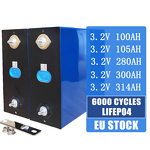 Prismatic LiFePO4 Battery Manufacturer - 12.8V 200AH 100AH 280AH Solar Energy Liquid Cells Household 6000 Cycle