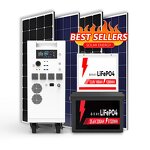 Hybrid Solar System Manufacturer - 5-10KW Residential with LiFePO4 Battery MPPT PWM CAN