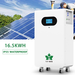 Lithium Iron Phosphate Battery Manufacturer - 51.2V 200Ah 20KWh Pure Sine Wave Hybrid Grid Floor Standing Home Energy Smart BMS CAN