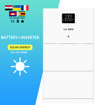 Lithium Battery Solar Storage System Manufacturer - Lusen Split Stackable 5-10kW AC IP65 Waterproof Hybrid Grid CAN