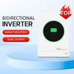 Hybrid Solar Inverter Manufacturer - 24V Pure Sine Wave IP65 MPPT 110/120Vac Single Phase 60Hz for Off-Grid System