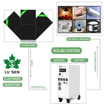 Hybrid Solar Energy System Manufacturer - CE Certification Home Grid 5KW 1.2KW Monocrystalline MPPT