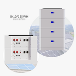 Lithium Iron Phosphate Battery Manufacturer - Lusen 15KWh Stackable 51.2V 300Ah IP65 Protection for Home Solar Storage & Backup