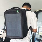 Solar Panel Backpack Manufacturer - 14W Mono PERC 20 Liter Large USB/Type-C Dual Output Capacity