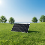 Solar Panel Manufacturer - Lusen Monocrystalline Half Cell 600W 16.49%-17.52% Efficiency Pure Black Glass Front Aluminium