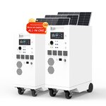 Hybrid Solar Energy System Manufacturer - Grid 5KW 1.2KW Monocrystalline Solar Battery Inverter Home Kit