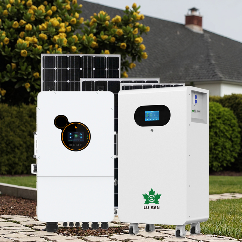 Hybrid Solar Inverter Manufacturer - 5KW Triple Phase 12V-48V IP65 AC Max PV 500V Built-in MPPT 120A/80A Charger