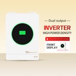 Off Grid Inverter Manufacturer - 3KW 48VDC to 230VAC Built-in Wi-Fi with 120A MPPT Solar Charge Controller