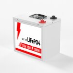 LiFePO4 Battery Pack Manufacturer - 12.8V Liquid 4-Cell 100/120/135/200Ah Golf Cart Built-in Bluetooth 6000 Cycles