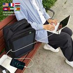 Solar Panel Backpack Manufacturer - 14W Mono PERC with 20L USB/Type-C Dual Output Capacity