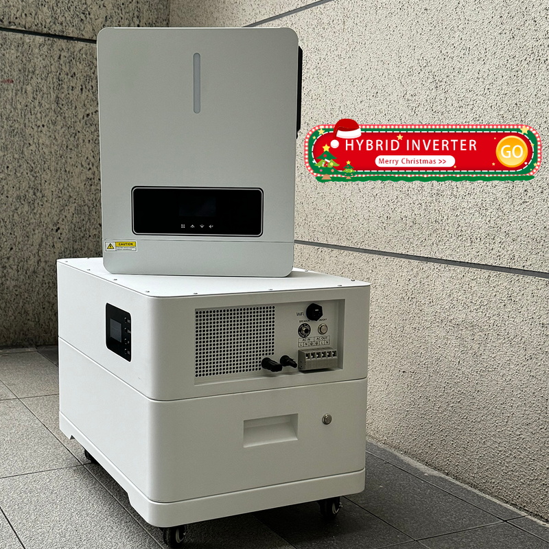 Solar Inverter Manufacturer - LUSEN Hybrid 3000W MPPT Off-Grid AC 220V-240V IP65 Home Use Dual/Triple Output 60Hz